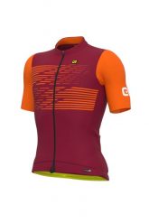 Koszulka rowerowa męska Alé Cycling PR-S Logo. Brązowe koszulki sportowe męskie ALÉ CYCLING, m, bez wzorów, z elastanu, bez kołnierzyka, bez ramiączek, rowerowe. Za 528.90 zł.