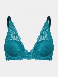 Calvin Klein Underwear Biustonosz z fiszbiną 000QF6396E Zielony. Zielone biustonosze Calvin Klein Underwear, bez wzorów, z syntetyku. Za 139.99 zł.
