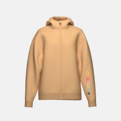 RALLY Damska Bluza z Kapturem na Zamek. Brązowe kurtki sportowe damskie Head, bez wzorów, z dzianiny, z kapturem, tenisowe. Za 300.00 zł.