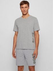Boss Koszulka piżamowa Identity RN 50442645 Szary Regular Fit. Szare piżamy męskie Boss, m, bez wzorów, z bawełny, bez ramiączek. Za 209.99 zł.