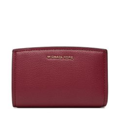 Portfel MICHAEL Michael Kors. Czerwone portfele damskie MICHAEL Michael Kors, bez wzorów. Za 559.99 zł.