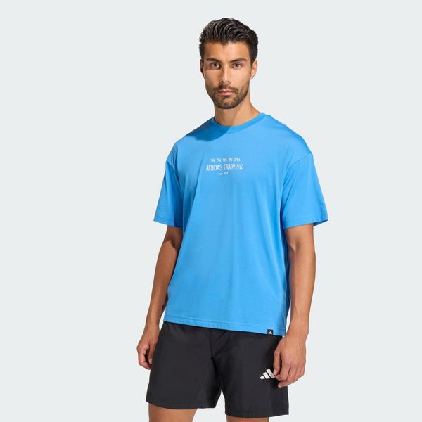 KOSZULKA CLIMACOOL POWER TRAINING GRAPHIC. Niebieskie buty sportowe męskie Adidas, l, bez wzorów, z bawełny, bez kołnierzyka, bez ramiączek, na fitness i siłownię, climacool (adidas). Za 149.00 zł.