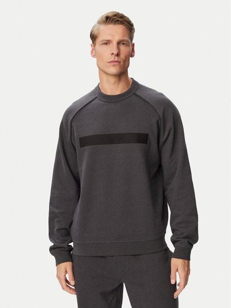 HUGO Bluza Dalim 50563104 Szary ciemny Regular Fit. Szare bluzy męskie Hugo, l, bez wzorów, bez kaptura. Za 599.99 zł.