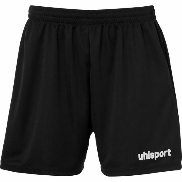 Spodenki damskie Center Basic. Niebieskie szorty damskie Uhlsport, s, bez wzorów, z materiału, klasyczne, do piłki nożnej. Za 103.00 zł.