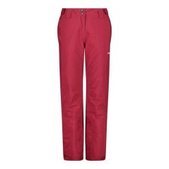 Spodnie damskie narciarskie CMP 39W1716. Czerwone spodnie snowboardowe damskie CMP, na zimę, l, bez wzorów, sportowe, narciarskie. W wyprzedaży za 475.99 zł.