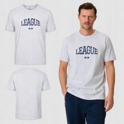 T-SHIRT MĘSKI 4F KOSZULKA SPORTOWA Z NADRUKIEM BAWEŁNIANA M3326 SS26. Szare koszulki sportowe męskie 4f, m, bez wzorów, z bawełny, bez kołnierzyka, bez ramiączek, na fitness i siłownię. Za 181.97 zł.