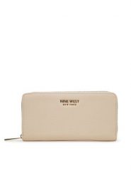 Nine West Portfel CEO-NW-W1-002-AW26 Beżowy. Brązowe portfele damskie Nine West, bez wzorów. Za 79.99 zł.