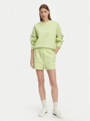 Lacoste Szorty sportowe GF9991 Zielony jasny Regular Fit. Zielone szorty sportowe damskie Lacoste, bez wzorów, z bawełny, sportowe. Za 359.99 zł.