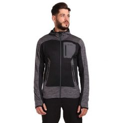 Bluza Kilpi Freni. Szare bluzy męskie Kilpi, l, bez wzorów, z kapturem. Za 396.23 zł.