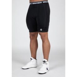 Philadelphia Męskie Krótkie rajstopy - Czarny. Czarne buty sportowe męskie GORILLA WEAR, m, bez wzorów, krótkie, na fitness i siłownię. Za 170.00 zł.
