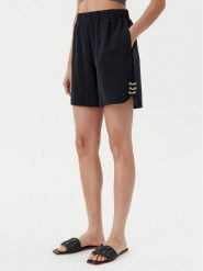 Liu Jo Szorty materiałowe TA5227 J4869 Czarny Relaxed Fit. Czarne szorty damskie Liu Jo, xs, bez wzorów, z materiału. Za 299.99 zł.