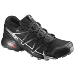 Męskie Buty Treningowe Speedcross Vario 2 GTX. Czarne buty sportowe męskie Salomon, bez zapięcia. Za 773.99 zł.