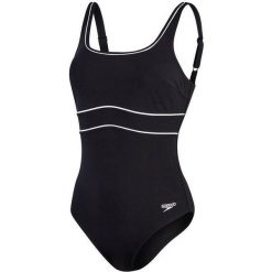 Strój kąpielowy jednoczęściowy damski Speedo Eclipse. Białe kostiumy jednoczęściowe damskie Speedo, s, bez wzorów, z materiału, na fitness i siłownię. Za 454.51 zł.