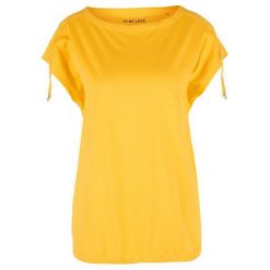 S.Oliver Koszulka Damska 38 Żółta. Żółte t-shirty damskie S.Oliver, s, bez wzorów, bez kołnierzyka. Za 79.90 zł.