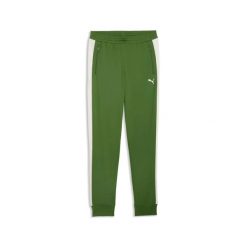 Spodnie do biegania Puma T7 Foundation. Zielone spodnie sportowe męskie Puma, m, bez wzorów, z dresówki, do biegania. Za 231.00 zł.