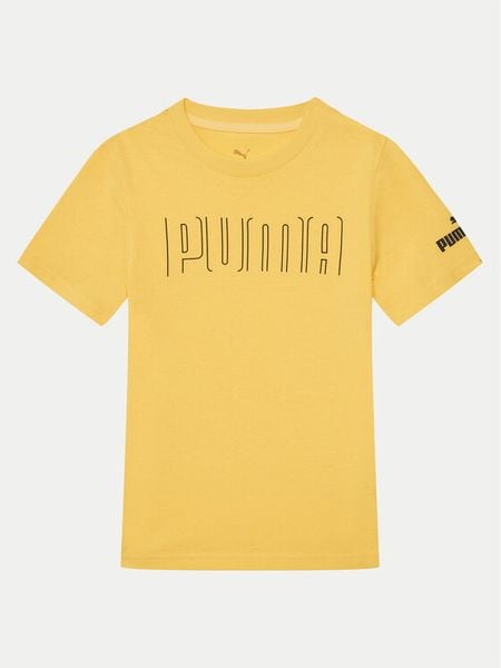 Puma T-Shirt Puma Sport Graphic 685850 Żółty Regular Fit. Żółte t-shirty dla chłopców Puma, bez wzorów, z bawełny, bez ramiączek. Za 54.99 zł.