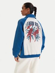 Adidas Bluza Farm Rio Premium KD2195 Niebieski Oversize. Niebieskie bluzy damskie Adidas, m, bez wzorów, z syntetyku, bez kaptura. Za 799.99 zł.