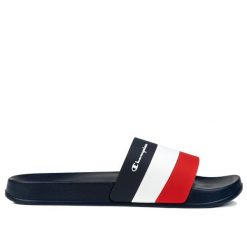 Klapki męskie sportowe basenowe Champion ALL AMERICAN SLIDE. Białe klapki męskie Champion, z materiału, sportowe. Za 88.00 zł.