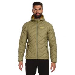 Kurtka puchowa Kilpi Rebeki. Zielone kurtki męskie Kilpi, na zimę, m, bez wzorów, z nylonu, trekkingowe. Za 292.95 zł.