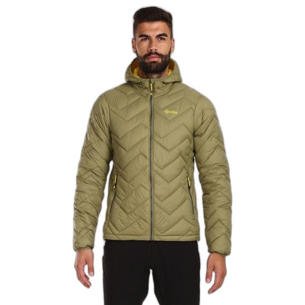 Kurtka puchowa Kilpi Rebeki. Zielone kurtki męskie Kilpi, na zimę, m, bez wzorów, z nylonu, trekkingowe. Za 292.95 zł.