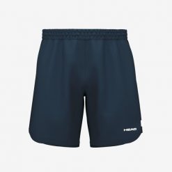 Szorty Head Power. Niebieskie krótkie spodenki sportowe męskie Head, bez wzorów, z materiału, tenisowe. W wyprzedaży za 234.00 zł.