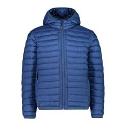 Kurtka męska turystyczna CMP 34K0127. Niebieskie kurtki sportowe męskie CMP, na zimę, m, bez wzorów, z puchu, trekkingowe. Za 659.99 zł.