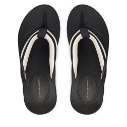 Japonki Tommy Hilfiger. Czarne klapki męskie Tommy Hilfiger. Za 209.99 zł.