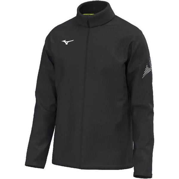 Kurtka z kapturem Mizuno BGRB. Czarne kurtki męskie Mizuno, l, bez wzorów, eleganckie, z kapturem. Za 190.00 zł.