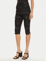 ROTATE Spodnie capri 113305 Czarny Skinny Fit. Czarne spodnie materiałowe damskie ROTATE, bez wzorów, z materiału. Za 599.99 zł.