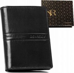 Rovicky Duży, Skórzany Portfel Męski Bez Zapięcia. Portfele męskie ROVICKY, bez wzorów. Za 84.19 zł.
