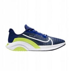 Buty treningowe męskie Nike CU7627410. Niebieskie buty sportowe męskie Nike, z gumy, bez zapięcia, na fitness i siłownię. Za 341.00 zł.