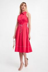 Sukienka ELISABETTA FRANCHI. Sukienki damskie Elisabetta Franchi, bez wzorów, bez kołnierzyka, bez ramiączek. W wyprzedaży za 1,397.22 zł.