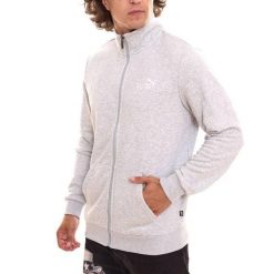 Kurtka Treningowa Męska ESS. Szare kurtki męskie Puma, l, bez wzorów, z bawełny. Za 192.99 zł.