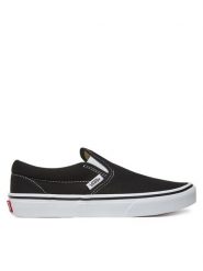 Vans Tenisówki Classic Slip On VN000D35BLK1 Czarny. Czarne trampki i tenisówki dziewczęce Vans, bez wzorów, z materiału, bez zapięcia. Za 159.99 zł.
