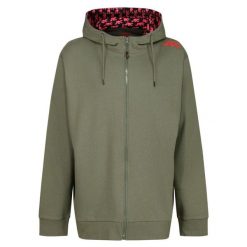 Bluza Męska Wędkarska Na Zamek Khaki Jrc Zipped Hoodie Khaki. Zielone bluzy męskie JRC, m, bez wzorów, bez kaptura. Za 219.99 zł.