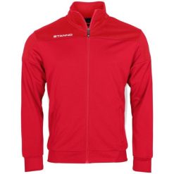 Bluza dresowa zapinana na zamek błyskawiczny Stanno Pride. Czerwone bluzy damskie STANNO, s, bez wzorów, z dresówki, bez kaptura, rowerowe. Za 242.00 zł.