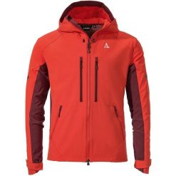 Kurtka narciarska męska Schöffel Matrei. Czerwone kurtki męskie Schöffel, na zimę, m, bez wzorów, z materiału, bez kaptura. Za 1,249.99 zł.