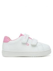 Tommy Hilfiger Sneakersy Low Cut Velcro Sneaker T1A9-33965-1355 M Biały. Białe buty sportowe dziewczęce Tommy Hilfiger, bez wzorów, ze skóry, bez zapięcia. Za 209.99 zł.