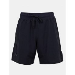 Spodenki do biegania męskie Under Armour Launch Elite 2In1 7'' reflective. Czarne krótkie spodenki sportowe męskie Under Armour, m, bez wzorów, do biegania. Za 199.99 zł.