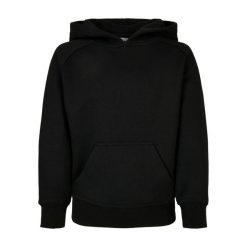 Bluza Z Kapturem Dla Chłopców. Czarne bluzy dla chłopców Urban Classics, bez wzorów, bez ramiączek, z kapturem. Za 154.99 zł.