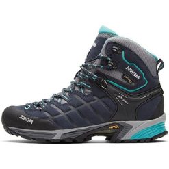 Damskie buty trekkingowe Meindl Kapstadt GTX. Niebieskie obuwie sportowe damskie Meindl, bez wzorów, z gore-texu, trekkingowe. Za 1,047.50 zł.