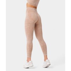 Legginsy Bezszwowe sportowe dla kobiet Carpatree Yasmine z wysokim stanem. Niebieskie legginsy damskie Carpatree, bez wzorów, na fitness i siłownię. Za 214.99 zł.