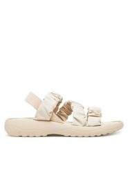 JENNY Sandały CS2P283-01 Écru. Sandały dziewczęce Jenny, z materiału, bez zapięcia. Za 79.99 zł.