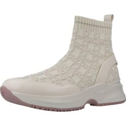 Buty LIU-JO LILY 16 Nago. Czerwone obuwie sportowe damskie Liu Jo, bez wzorów, z tkaniny, trekkingowe. Za 504.99 zł.