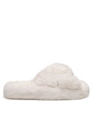 DeeZee Kapcie P4194523 Écru. Kapcie damskie DeeZee, bez wzorów, z materiału. Za 79.99 zł.