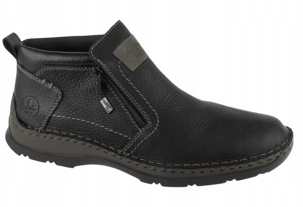 Rieker Shoes Czarne 43 (05357-00). Czarne buty sportowe męskie Rieker, bez zapięcia. Za 355.91 zł.