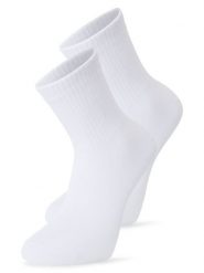 Snocks Skarpety w 2-paku Kobiety biały, 47-50. Białe skarpety damskie Snocks, bez wzorów. Za 74.95 zł.