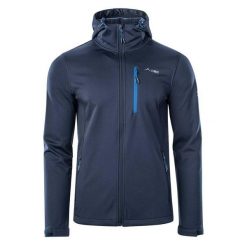 Kurtka Męska Ifaro Polartech Soft Shell. Niebieskie kurtki męskie ELBRUS, m, bez wzorów, z softshellu, sportowe, bez kaptura. Za 759.99 zł.