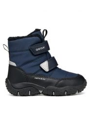 Geox Śniegowce B Baltic Boy B Abx B4620C 0FU54 C0045 M Granatowy. Niebieskie buty zimowe chłopięce Geox, bez wzorów, z materiału, bez zapięcia. Za 299.99 zł.