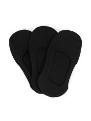 Jenny Fairy Stopki AS-LCN-001-AW24 (3-PACK) Czarny. Czarne skarpety damskie Jenny Fairy, bez wzorów, z bawełny. Za 24.99 zł.